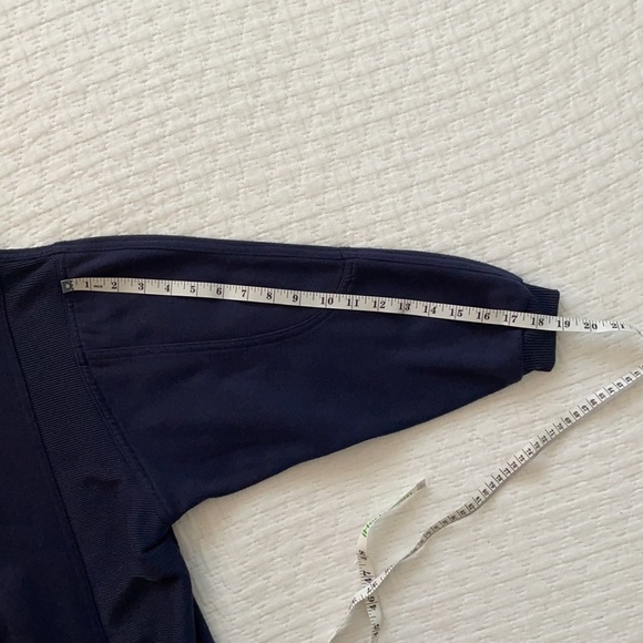 Triples Womens Full Zip Jacket Navy Blue Medium - Picture 7 of 10